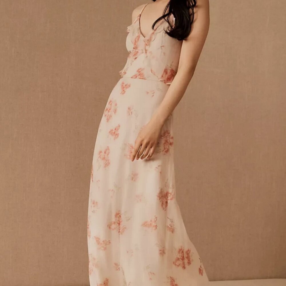 BHLDN Clare Floral Maxi Dress 4